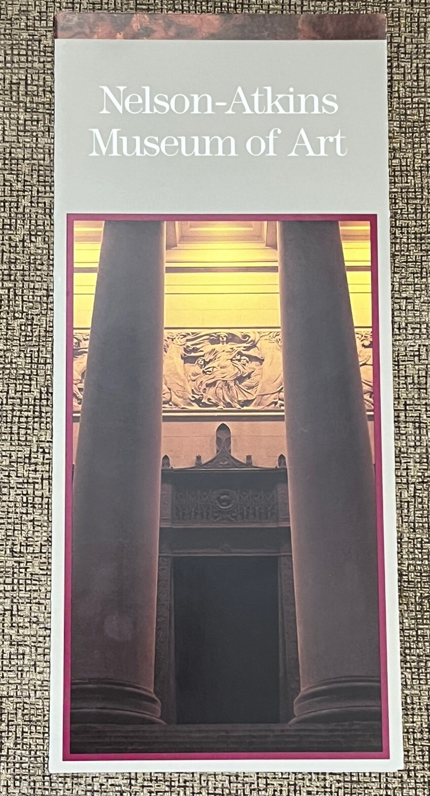 NELSON ATKINS MUSEUM OF ART – KANSAS CITY MISSOURI BROCHURE – 1980’s