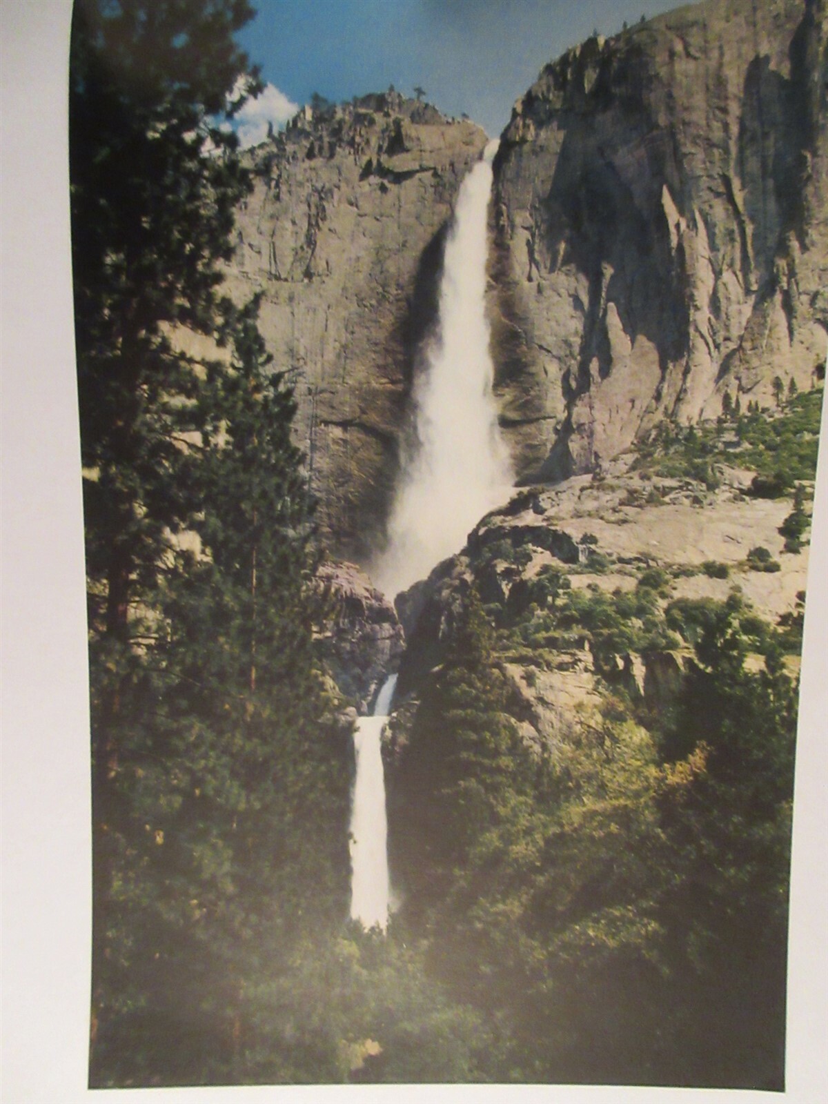 YOSEMITE SOUVENIR BOOK NATIONAL PARK NATURAL COLOR 1952 California Map Pictures