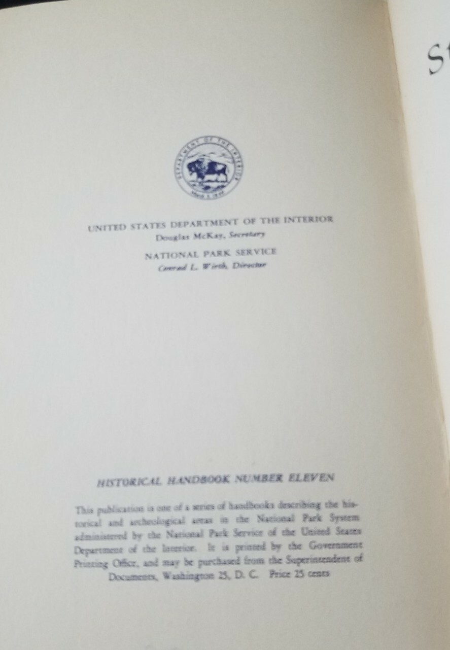 Vintage Statue Of Liberty 1954 Parks Service Historical