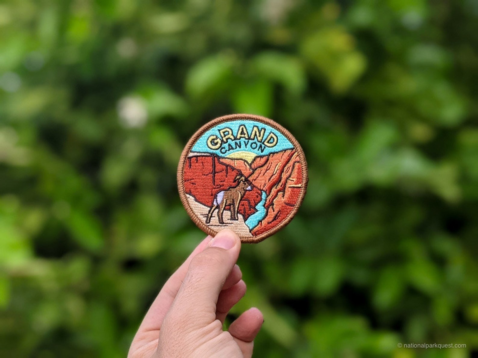 Grand Canyon National Park Patch Iron-On Applique Souvenir Gift