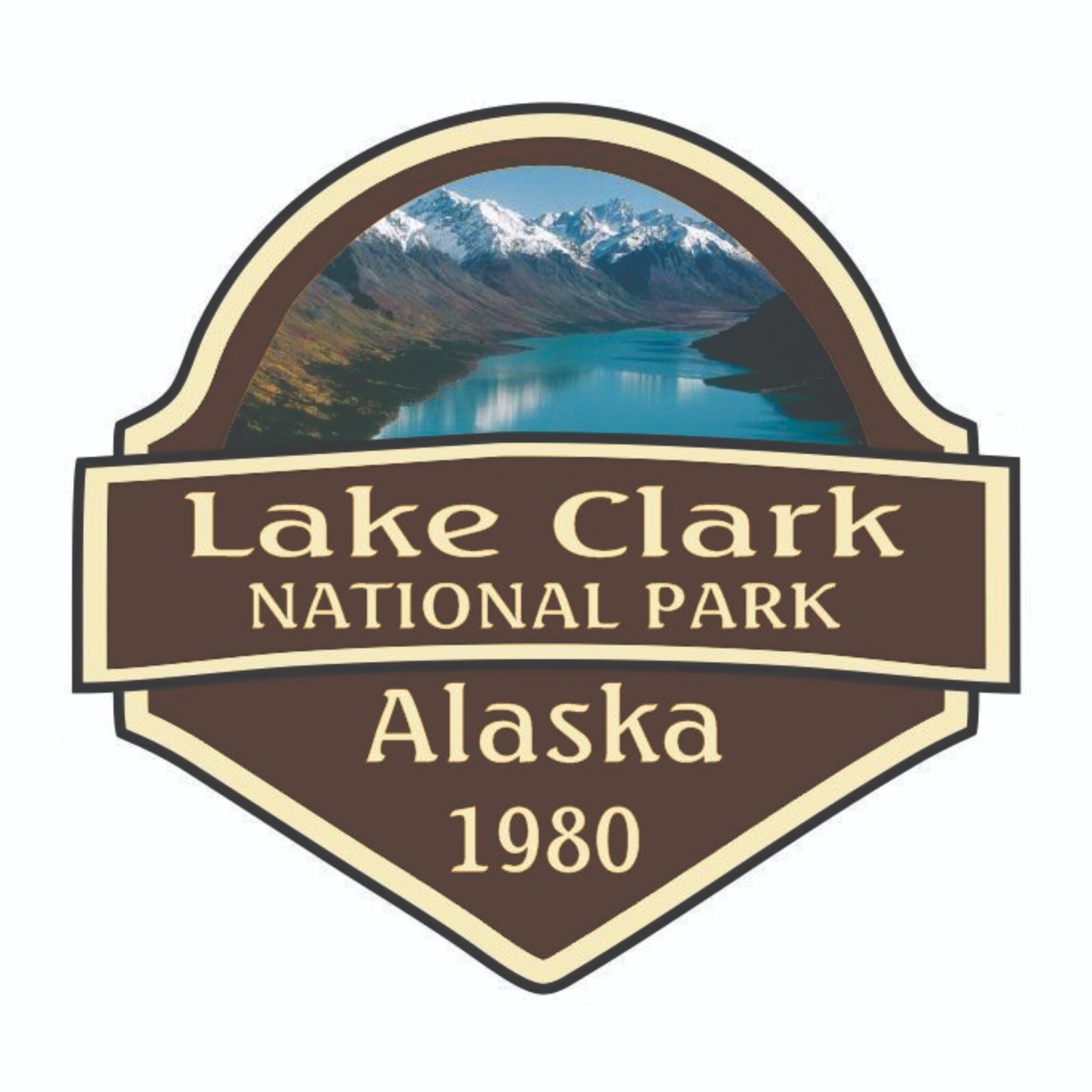 Lake Clark National Park Sticker Alaska National Park Decal