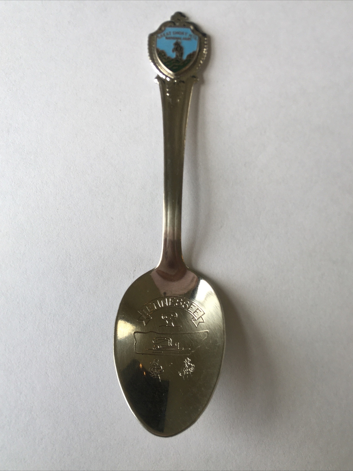 Great Smoky Mtns. National Park Tennessee Vintage Souvenir Spoon Collectible