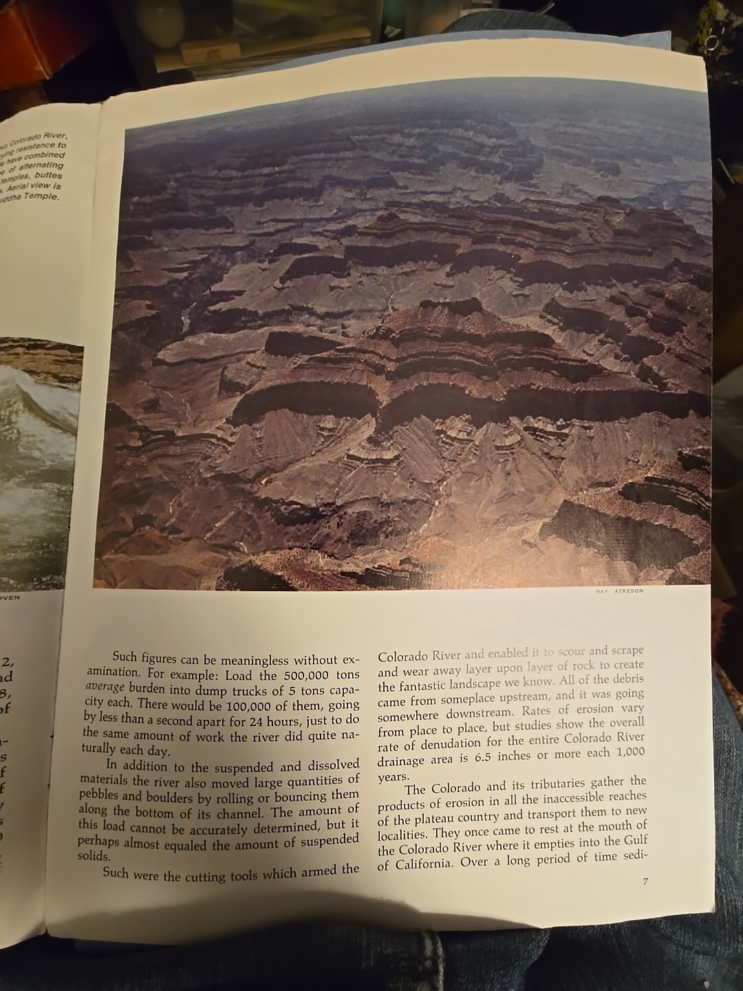 1972 Grand Canyon The Story Behind The Scenery Merrill Beal Paperback Photo