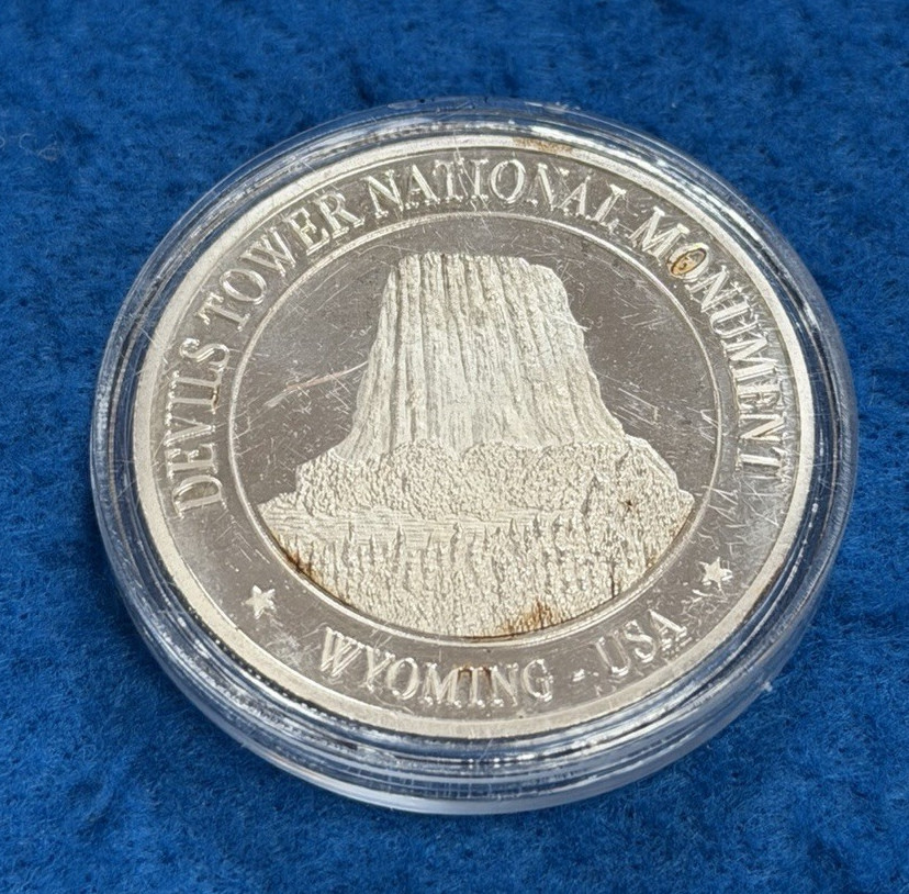 Devils Tower National Monument Wyoming Medallion
