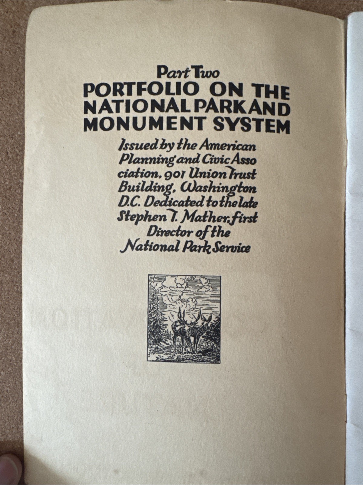Conservation of Nature Portfolio National Park and Monument System 1938 Part 2