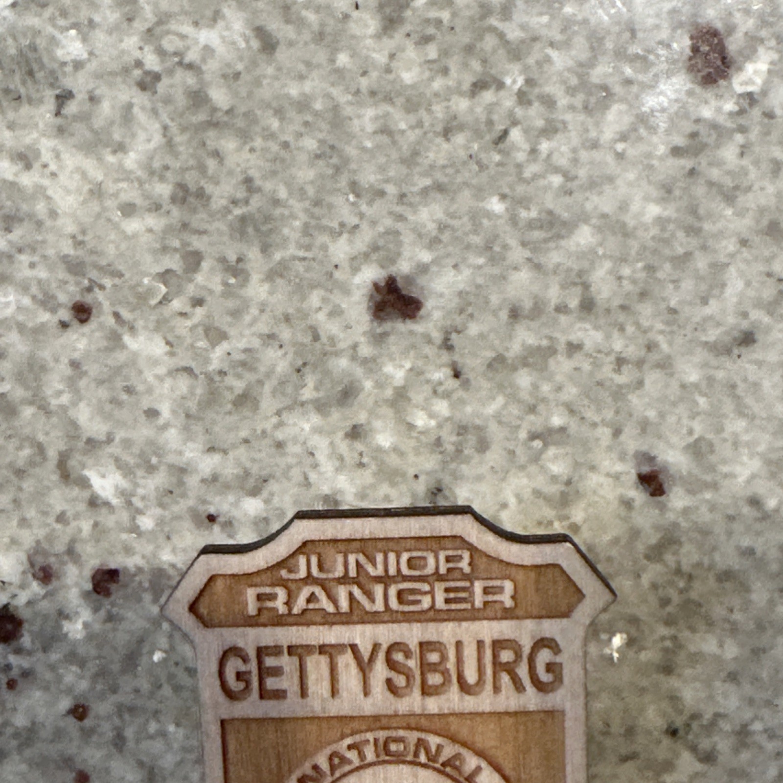 Gettysburg National Military Park Junior Ranger Badge Civil War Pin NPS