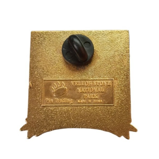Yellowstone National Park Old Faithful Geyser Travel Souvenir Pin