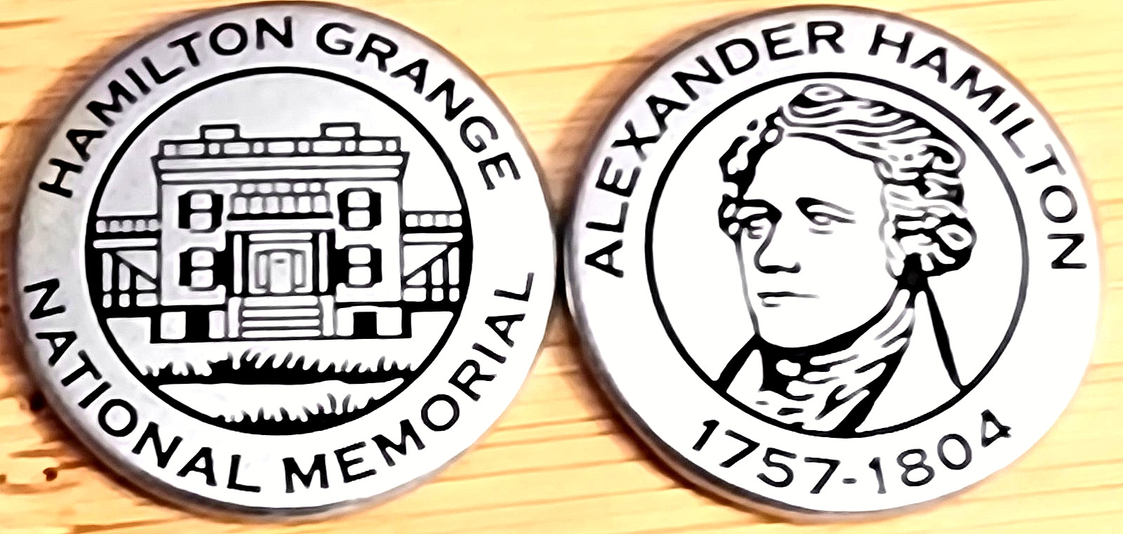 NEW RELEASE – HAMILTON GRANGE NATIONAL MEMORIAL – PARK TOKEN – NEW YORK