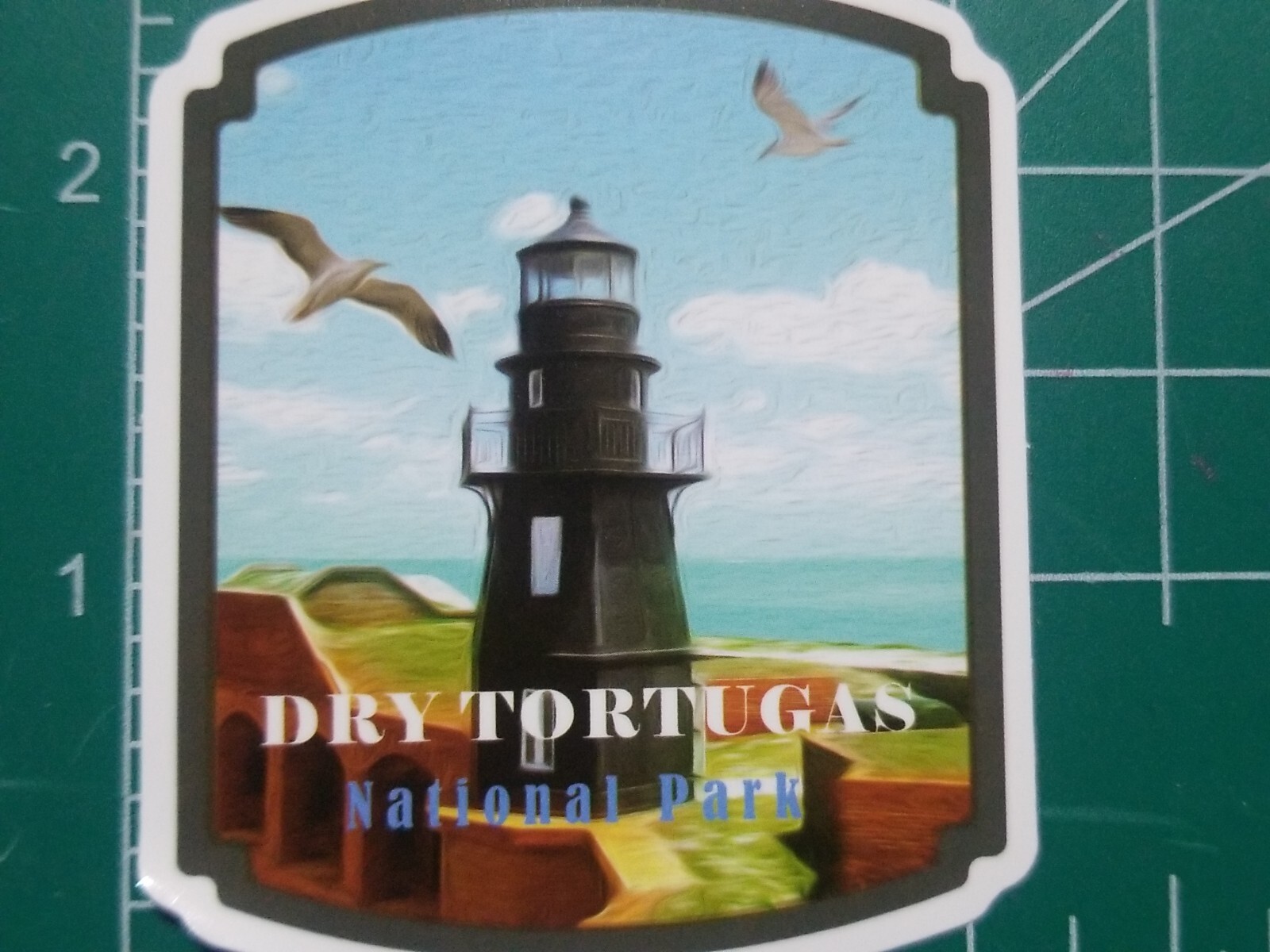 Dry Tortugas National Park Vinyl Sticker / Decal. Waterproof 2″ X 2.5″