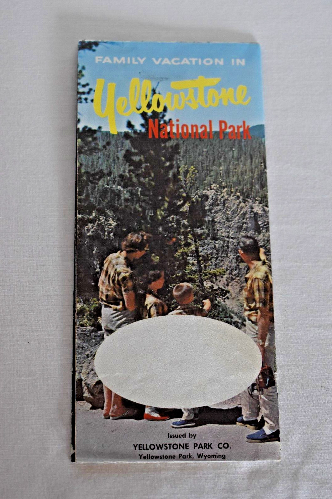 Lot of 2 YELLOWSTONE NATIONAL PARK REGION SOUVENIR MAP & GUIDE 1958 & 1962/63