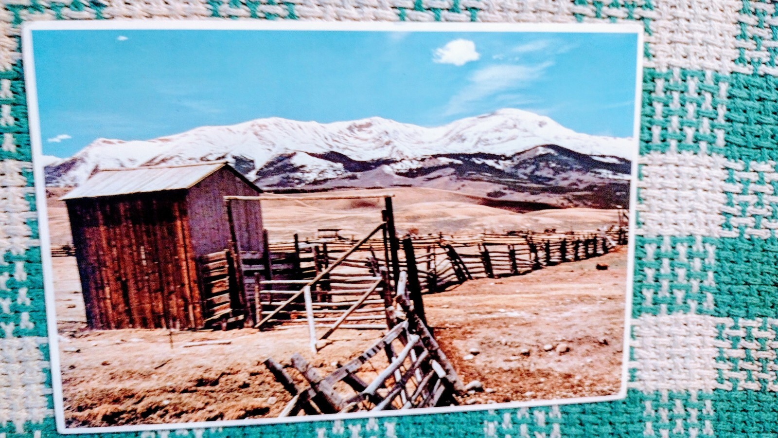 BEAUTIFUL POST CARD MT.ELBERT TWIN LAKES COLORADO WEST COLORADO