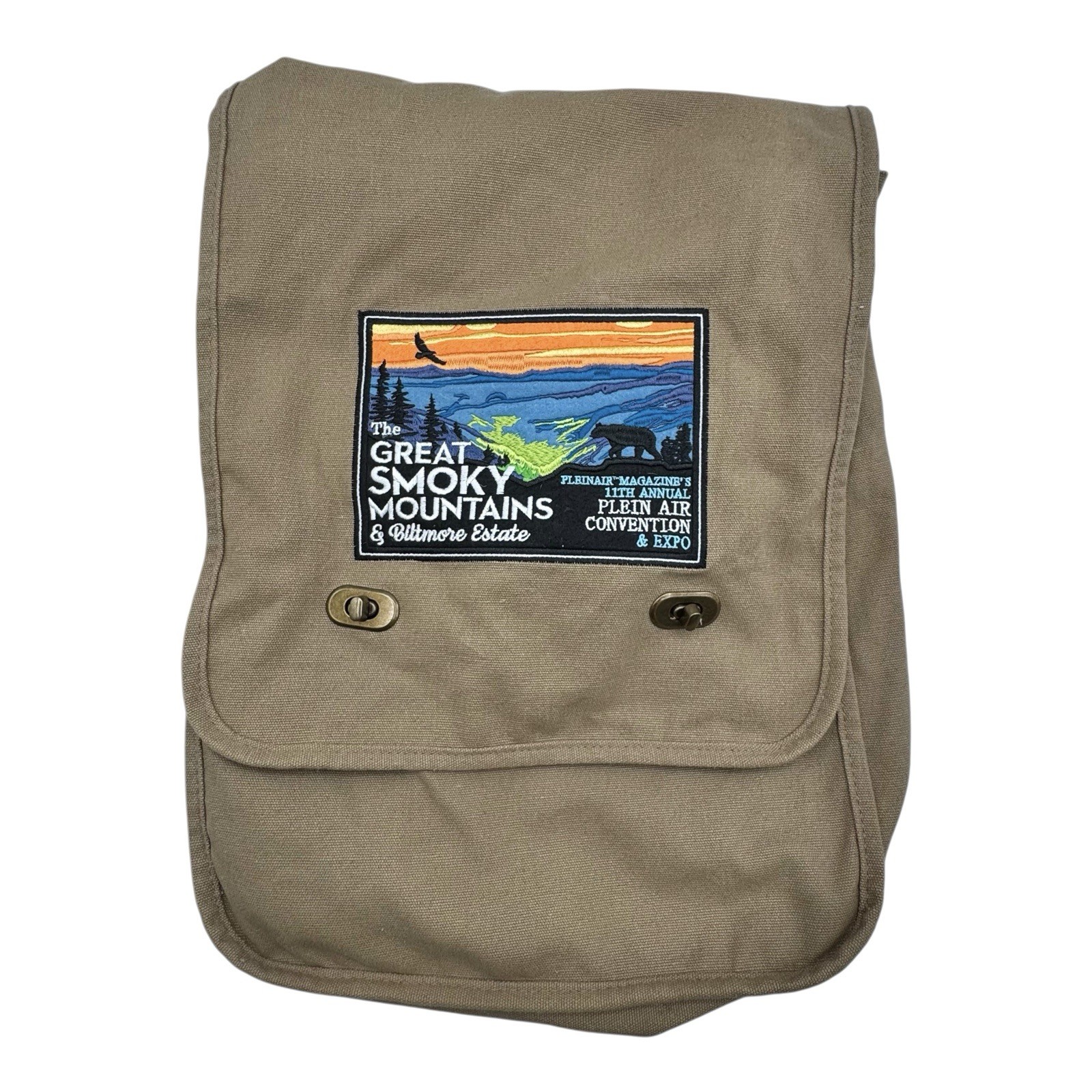 GREAT SMOKEY MOUNTAINS US National Park PATCH Plein Air Convention PACE Expo BAG