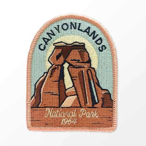 Canyonlands National Park Patch Iron-On Applique Souvenir Gift