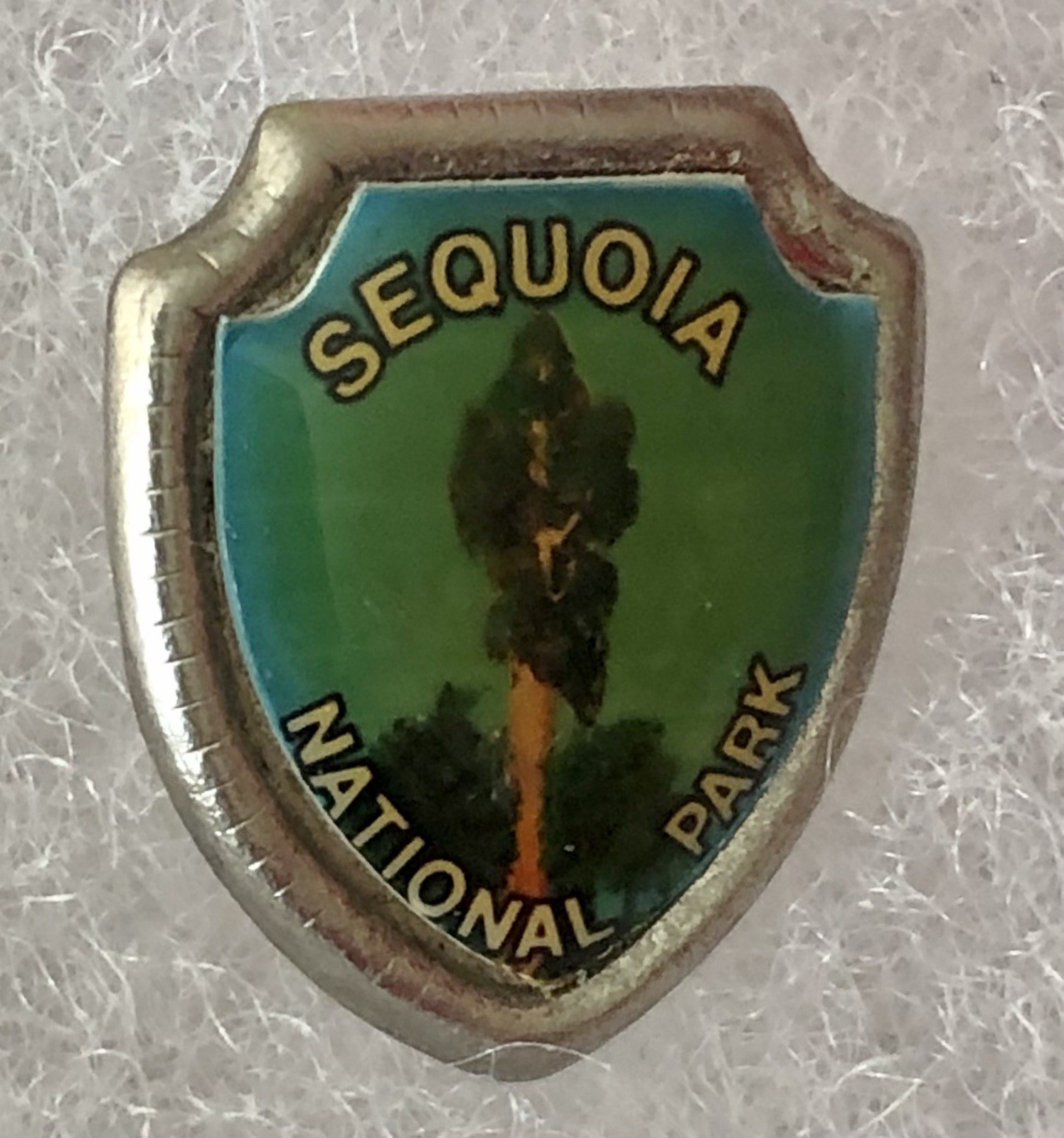 Sequoia National Park Lapel Pin Kings Canyon Badge General Sherman Grant Vtg