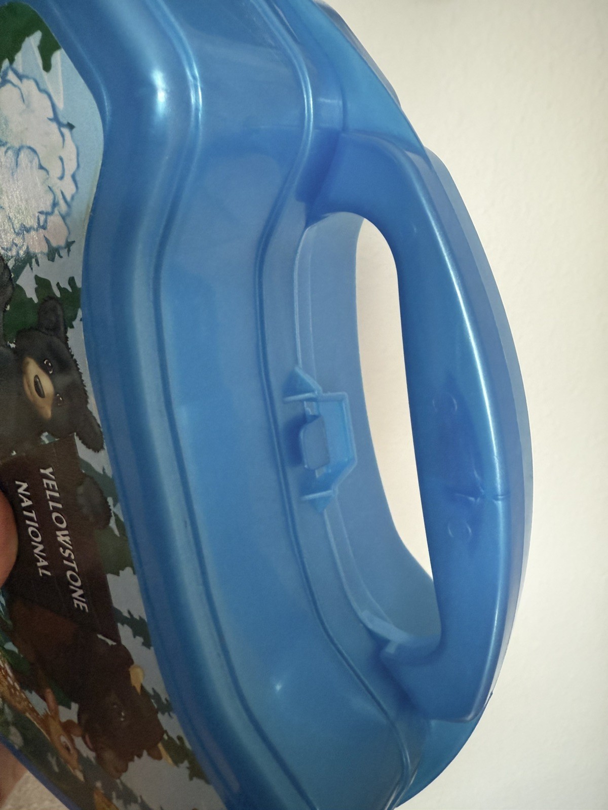 Yellowstone National Park Whirley Drinkworks Blue Lunch Box Old Faithful Geyser