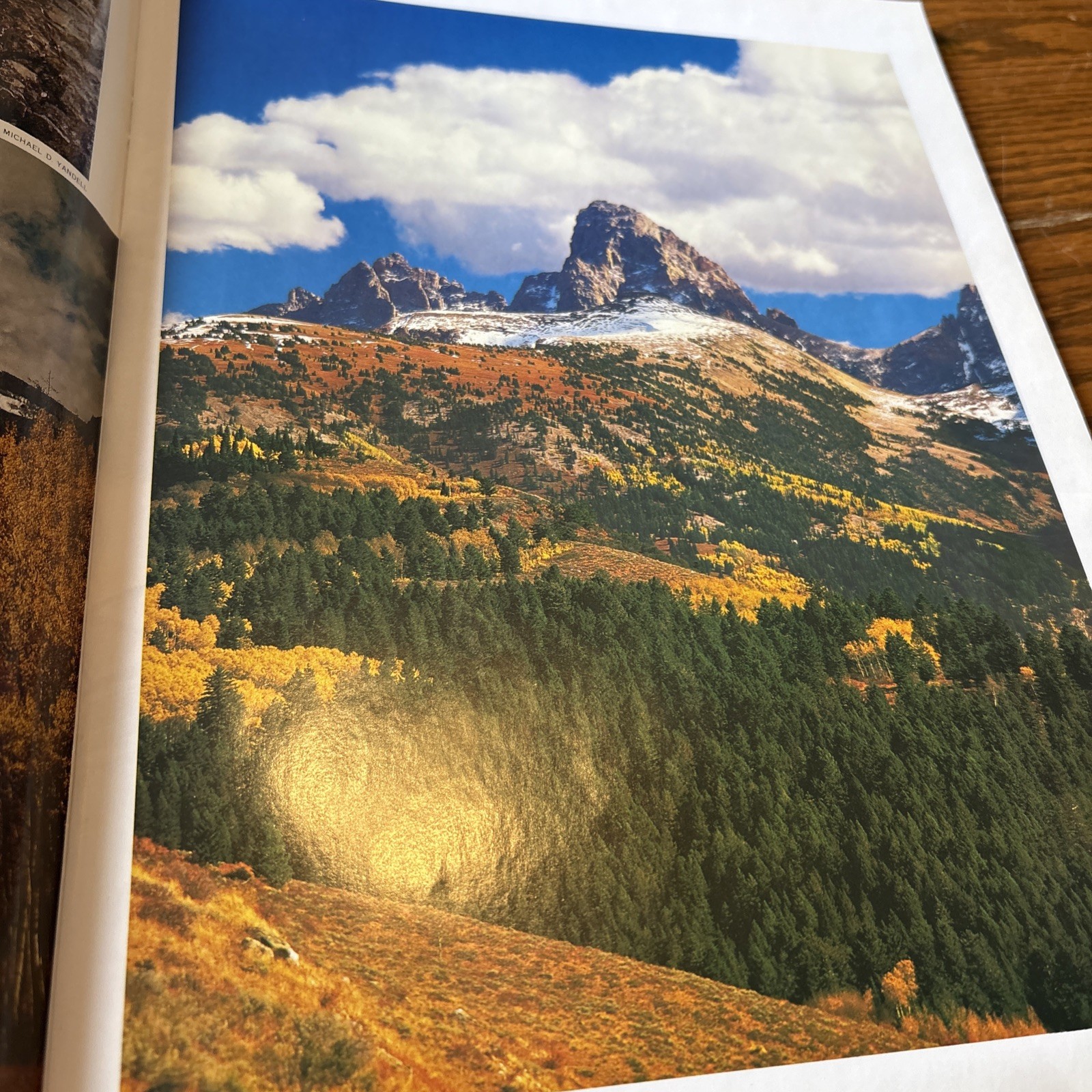 NATIONAL PARKWAYS GRAND TETON Softcover Book Michael Yandell 1976 Photos