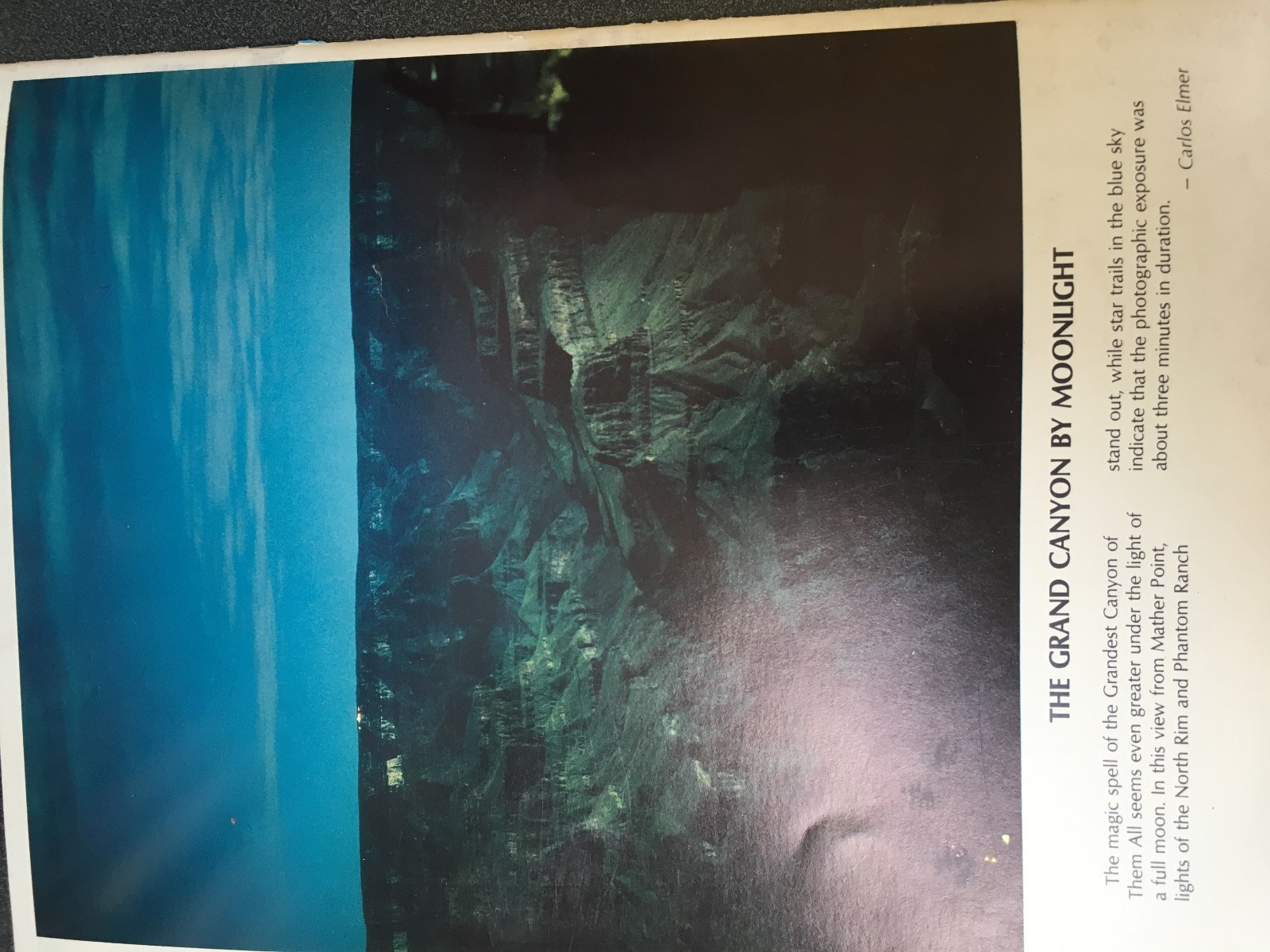 GRAND CANYON COUNTRY by Carlos Elmer 1983 Softcover Great