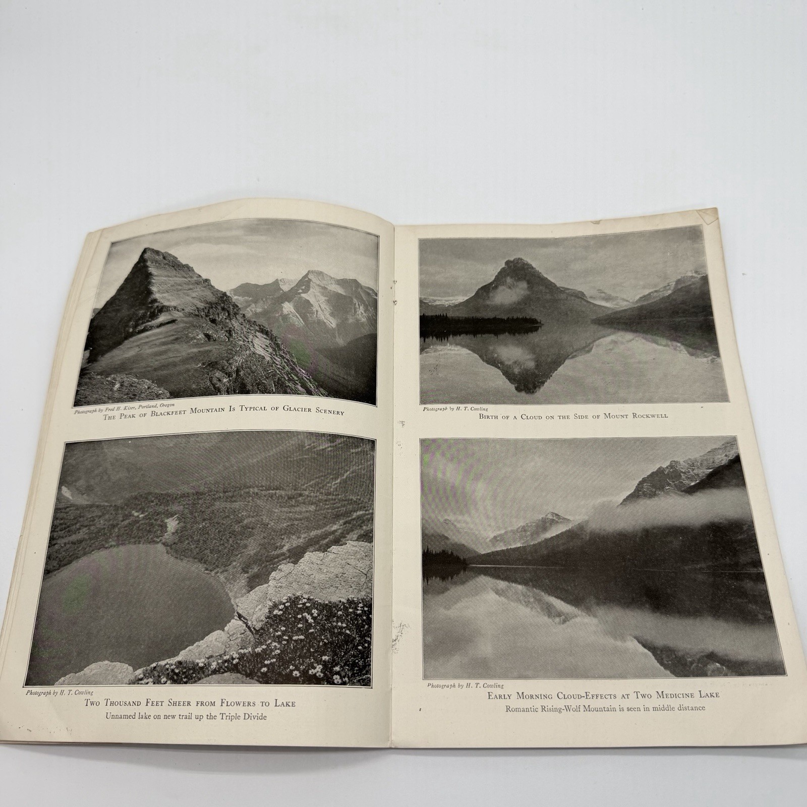 “Glacier” National Park Montana U.S Department of The Interior Booklet – 1930’s