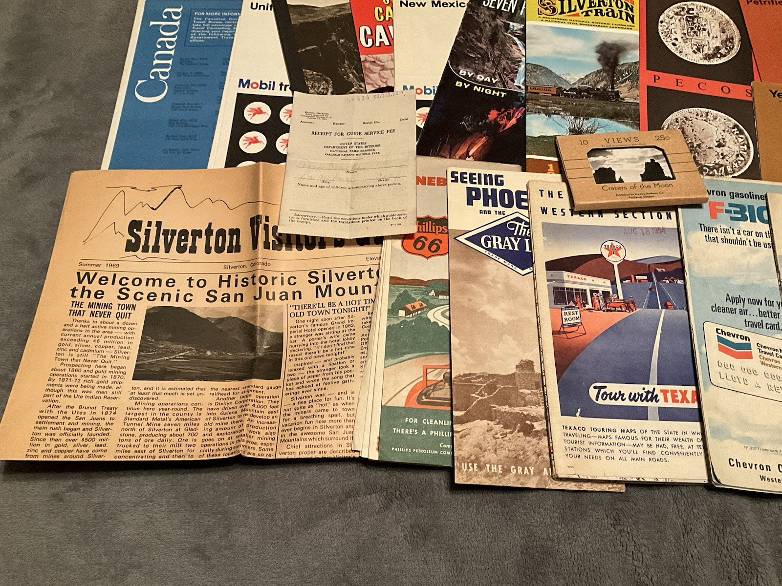 Vintage 60s American Southwest Nat’l Park Maps/Visitor Booklets, Huge Selection