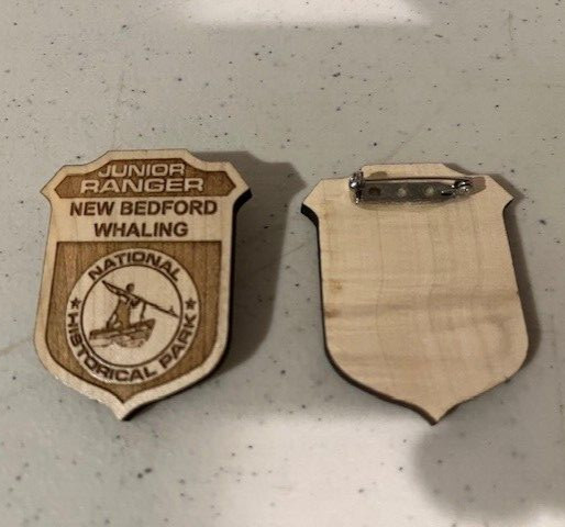 New Bedford Whaling National Historical Park – NPS Junior Ranger Badge