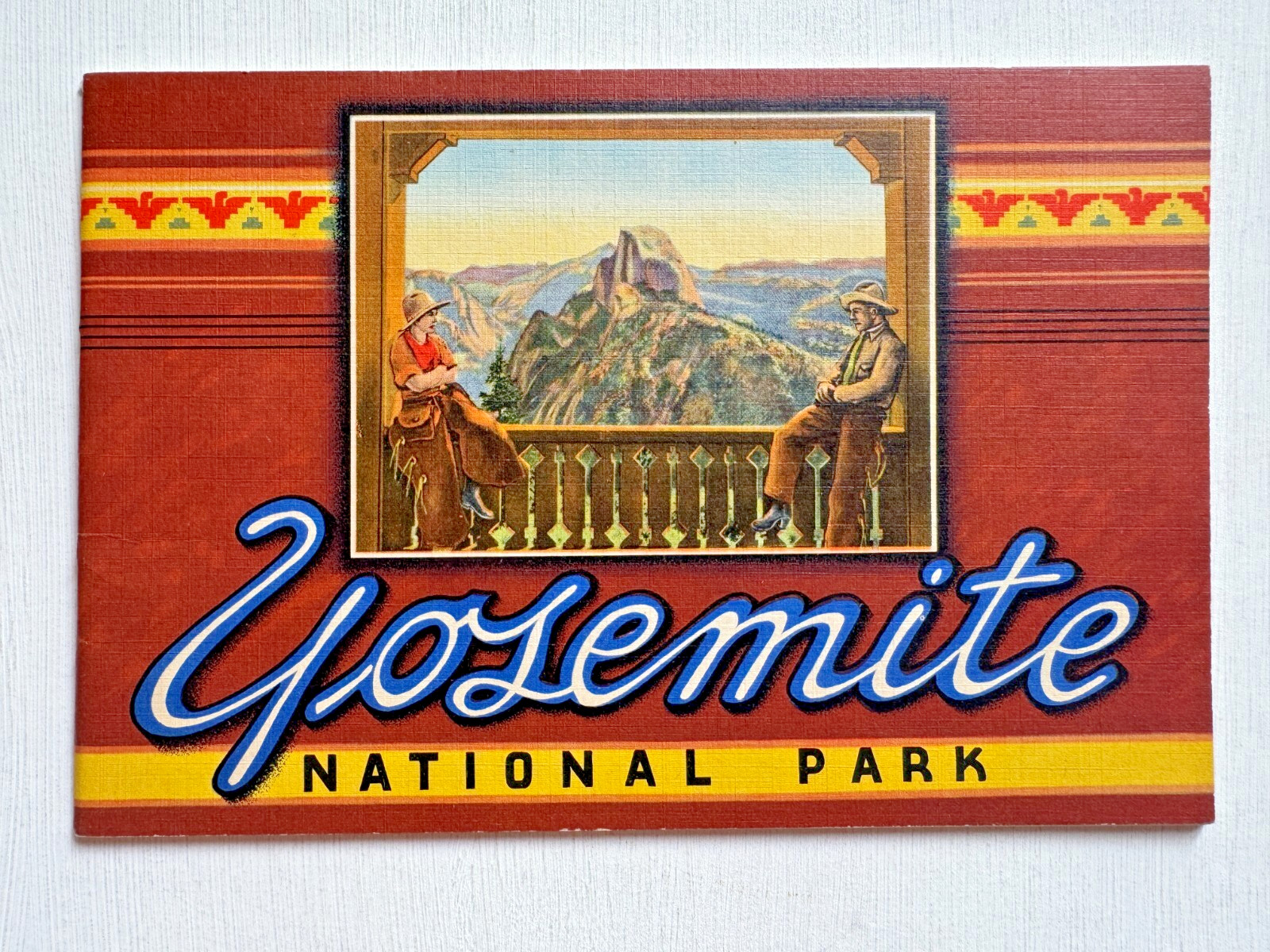 1930-40’s Yosemite National Park Picture Book w/ 32 Pictures B