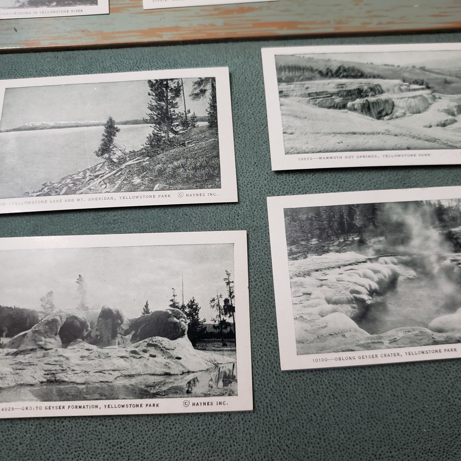 Vintage 1930s Yellowstone Souvenir Views Packet Haynes Studio 20 Photos Complete