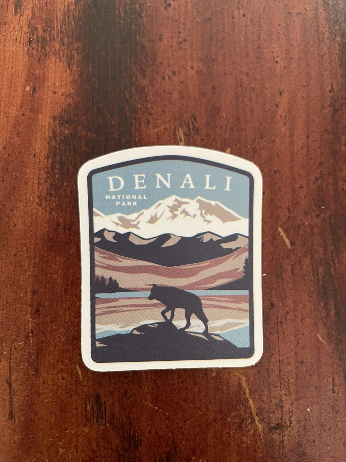 Denali National Park Outdoor Wilderness Sticker Decal