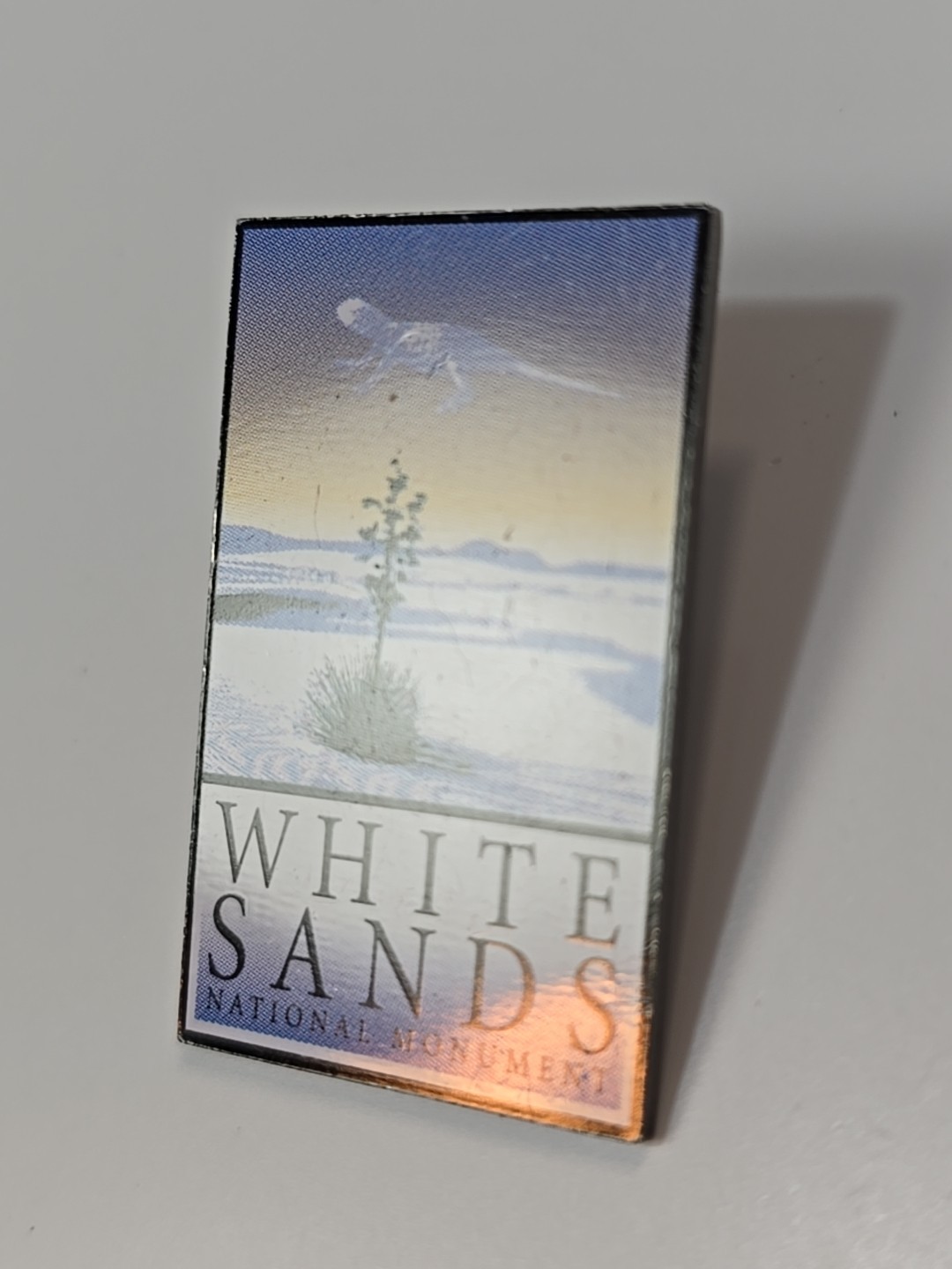 White Sands National Monument Travel Souvenir Lapel Pin New Mexico