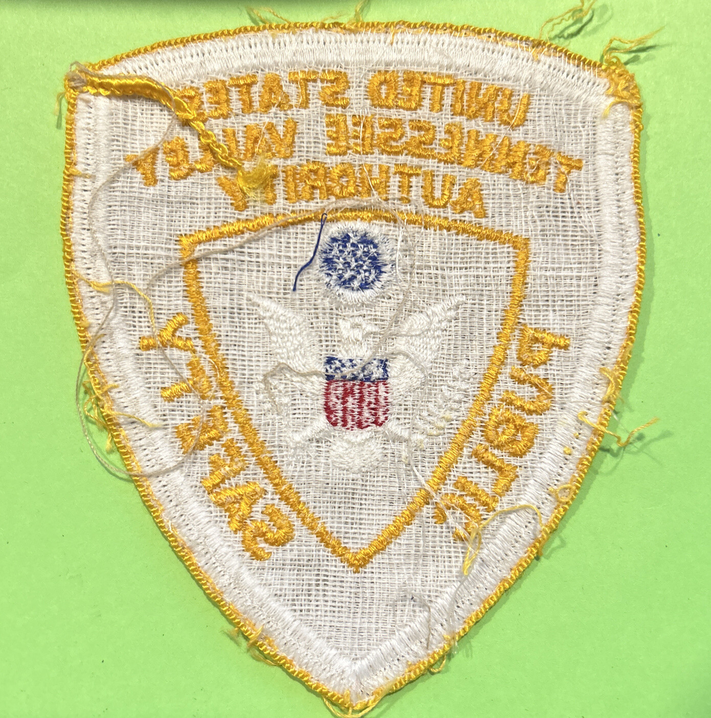 Public Safety United States Tennessee Valley Authority Patch Collectable