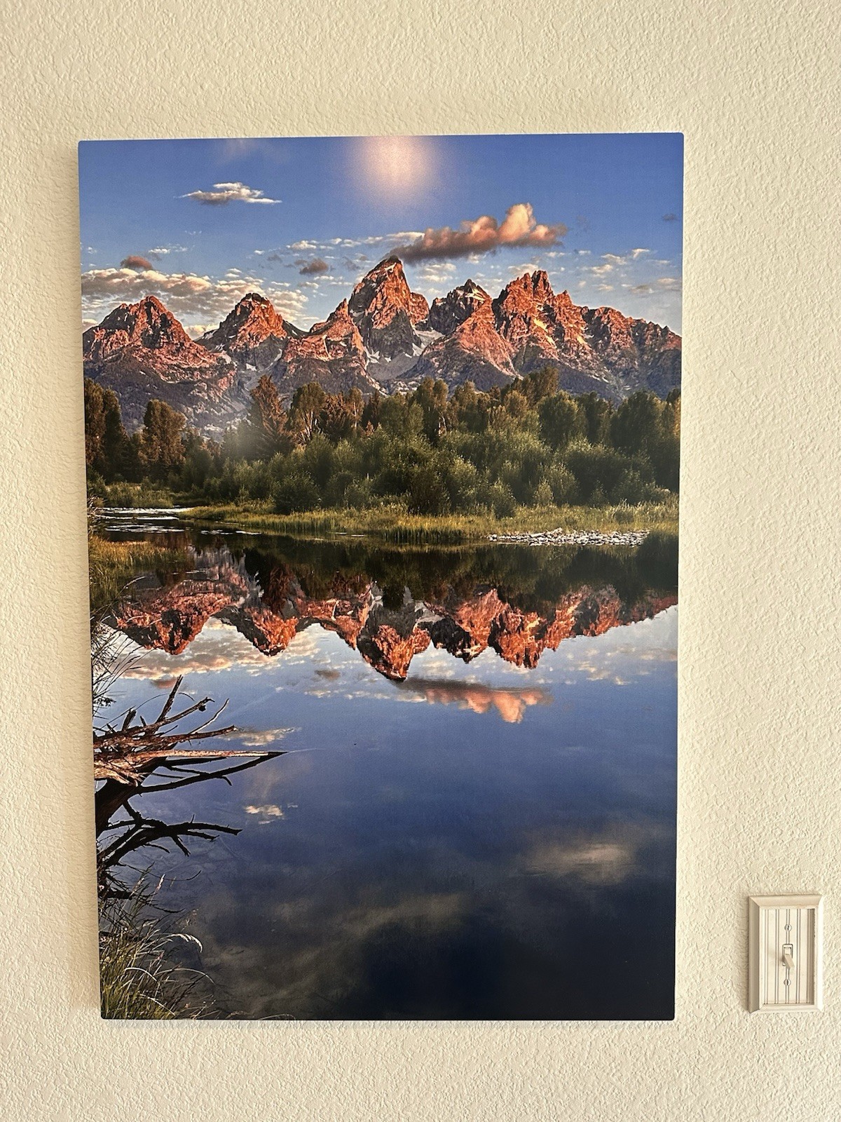 Grand Teton National Park 24” x 36” Metal Print