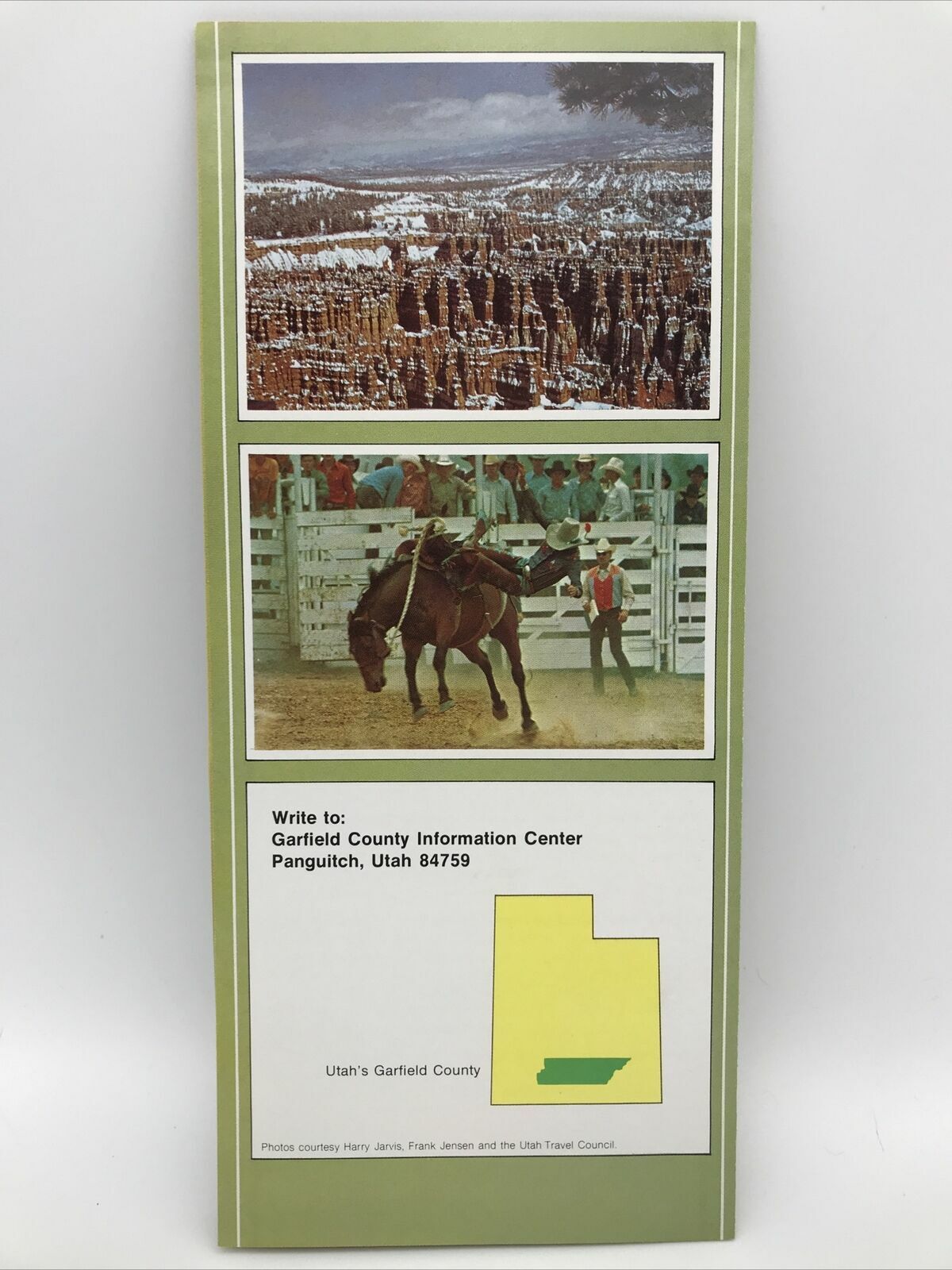 1980 BRYCE CANYON LAND OF COLOR and other Garfield County Discoveries Utah Guide