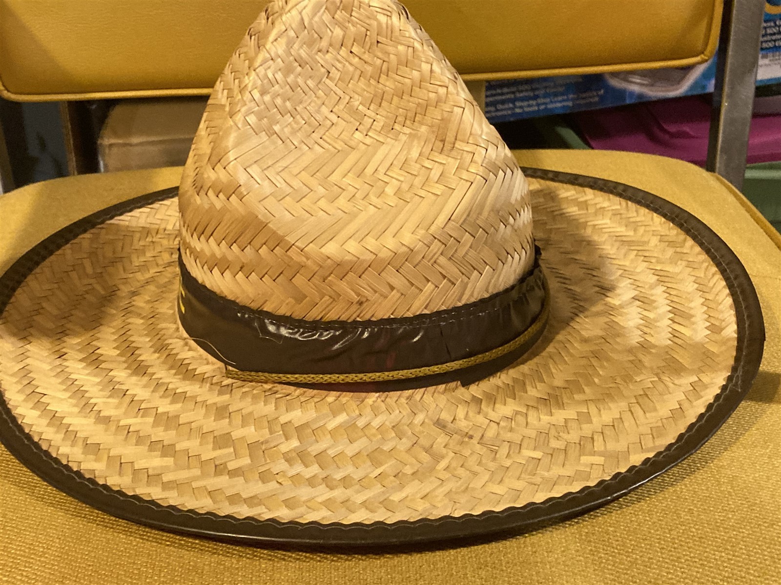 souvenir Yellowstone park ranger straw hat for juniors
