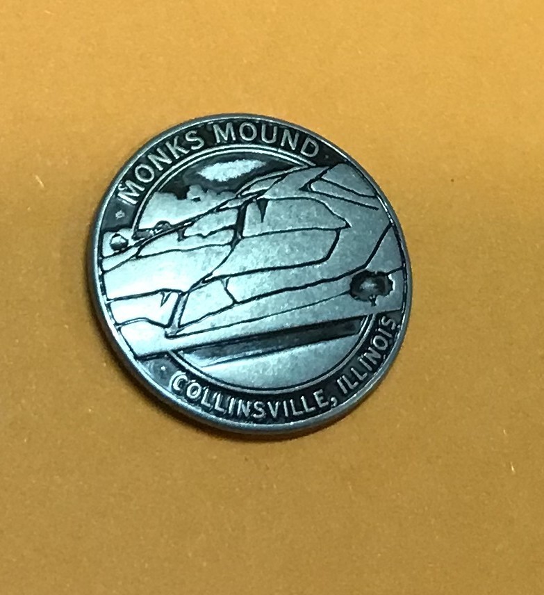 Cahokia Mounds World Heritage Site Collectible Token