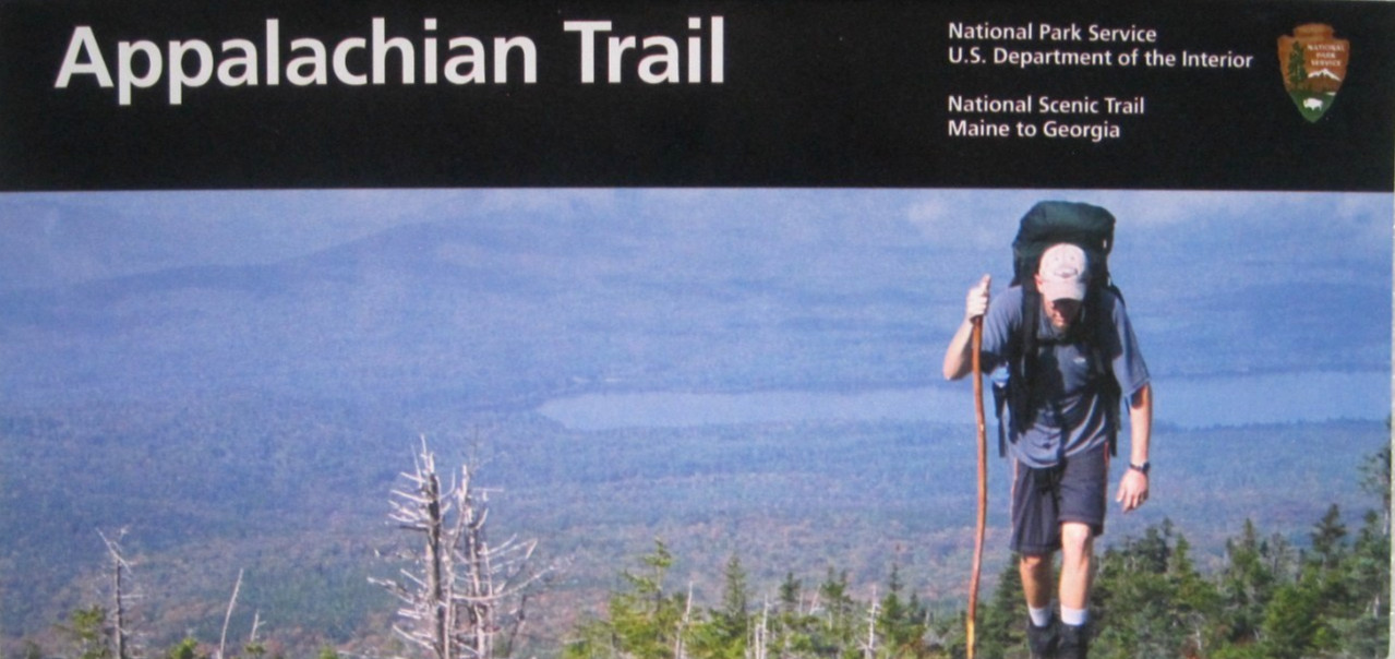 Appalachian National Scenic Trail National Park Service Unigrid Brochure Map