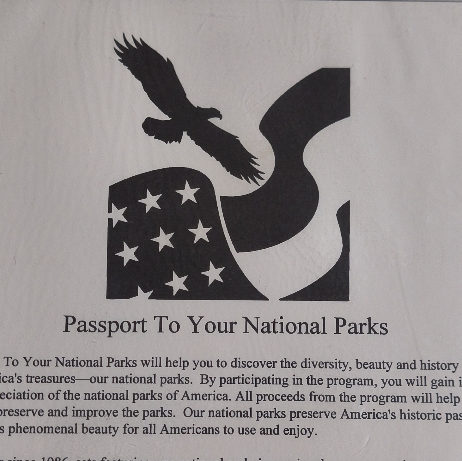 Passport To Your National Parks 1997 Stamp Series – National Parks Theme