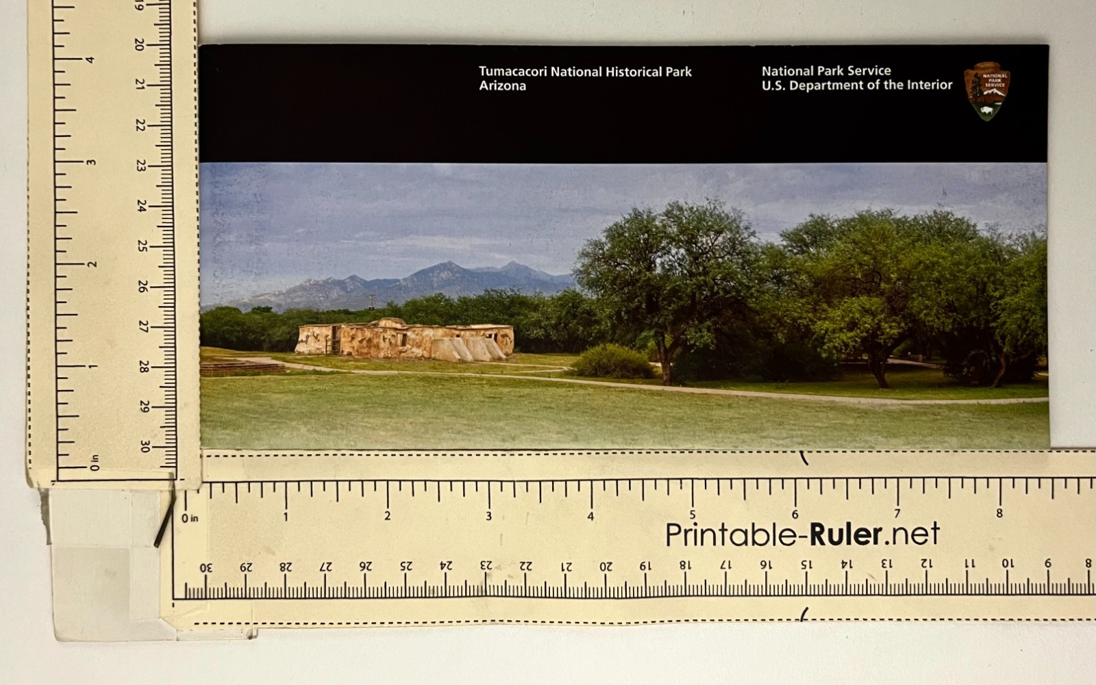 2021 Tumacacori National Historic Park Native American History Travel Brochure
