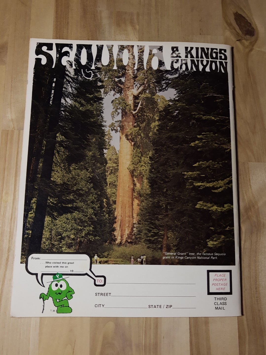 Vintage Guidebook : Family Fun in Sequoia & Kings Canyon National Parks CA 1979