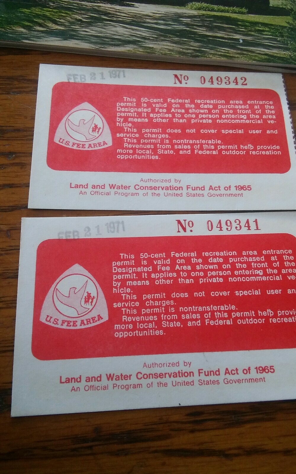 Morristown NJ National Park Historical Handbook Pamphlet Postcard Set Ticket Lot