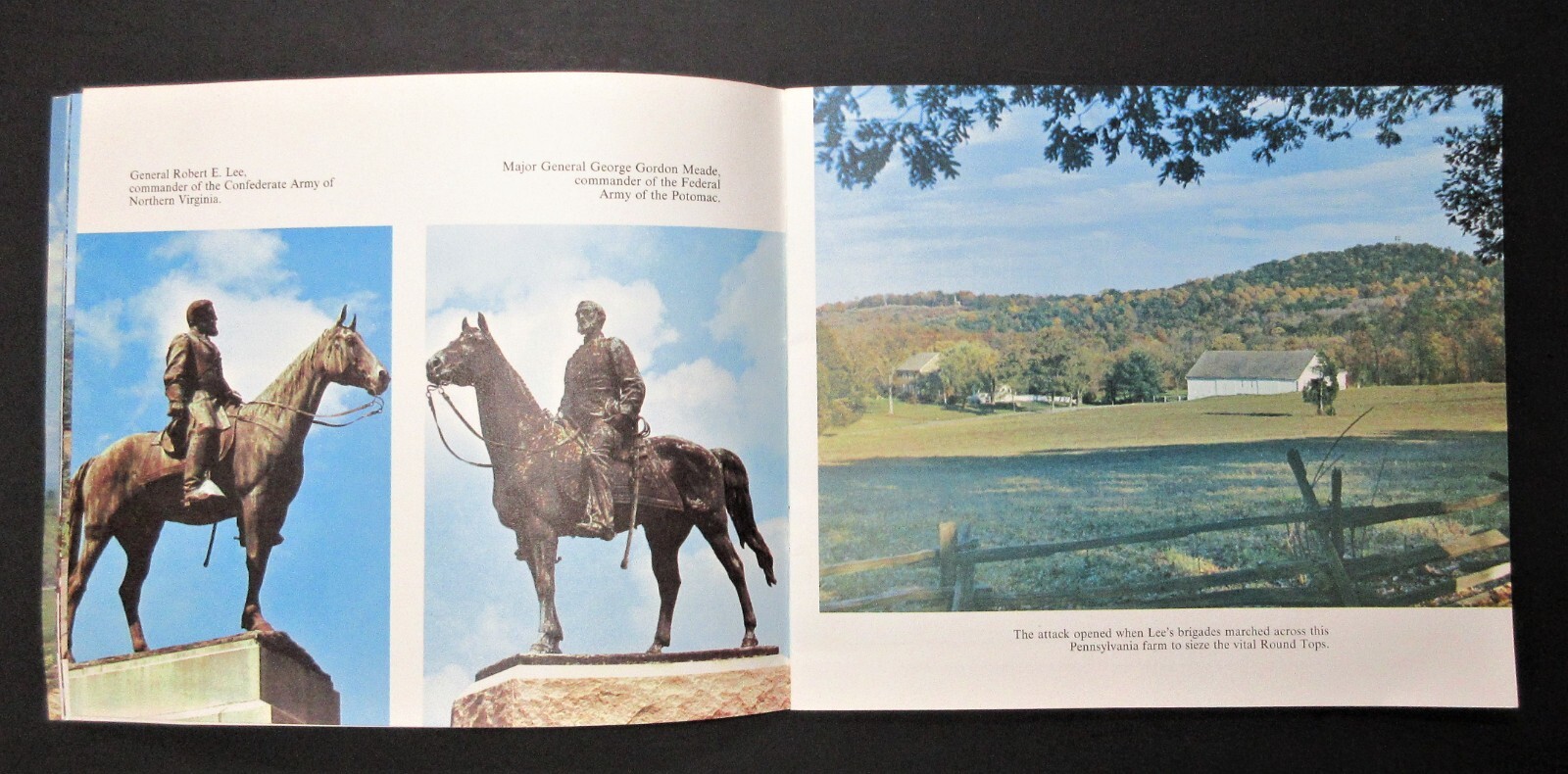 1963 Gettysburg – High Water Mark of the Confederacy Brochure on Battle Details