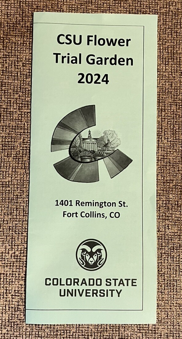 2024 COLORADO STATE UNIVERSITY – FT. COLLINS FLOWER TRIAL GARDEN BROCHURE