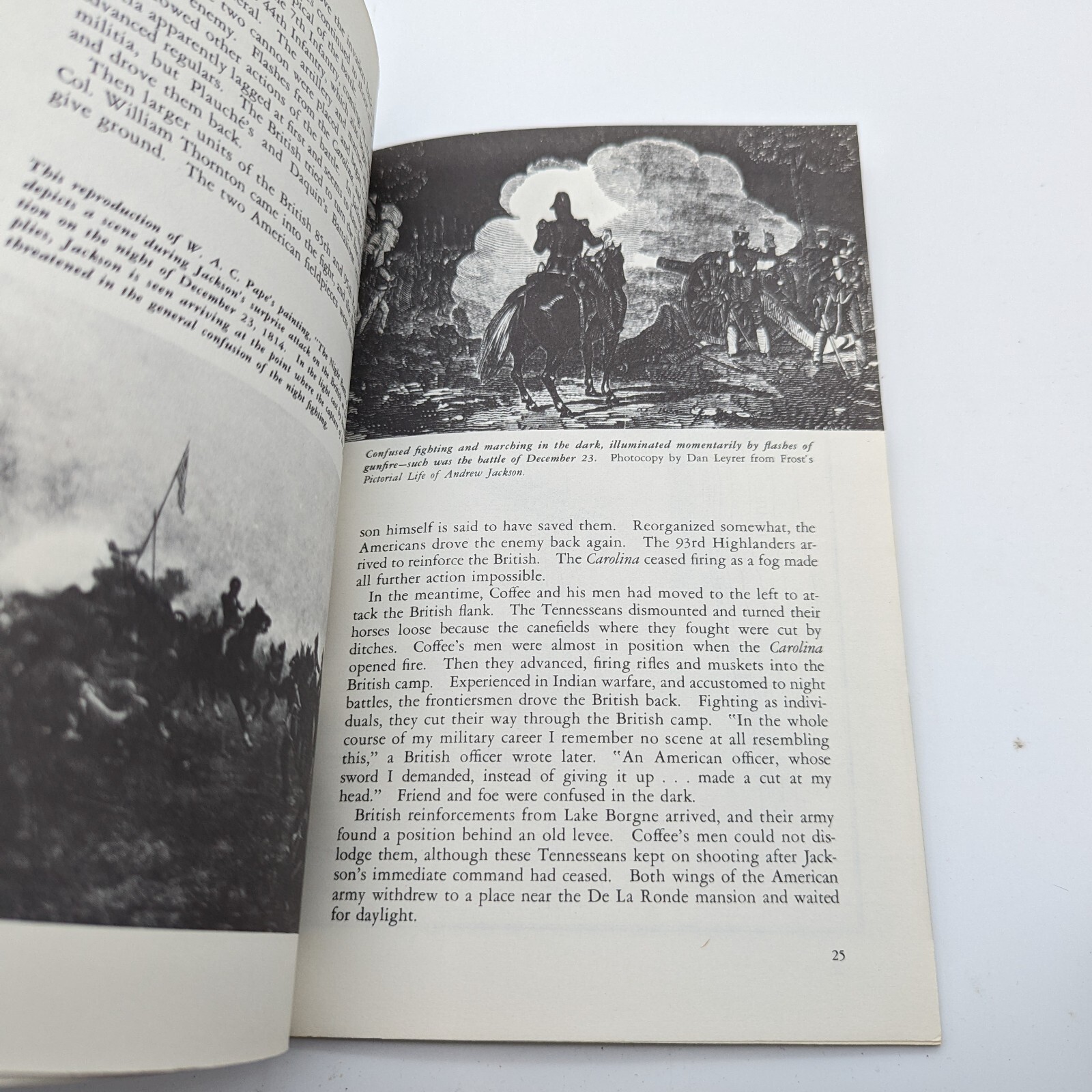 Vtg 1961 Louisiana History Chalmette National Historic Park Booklet Guide
