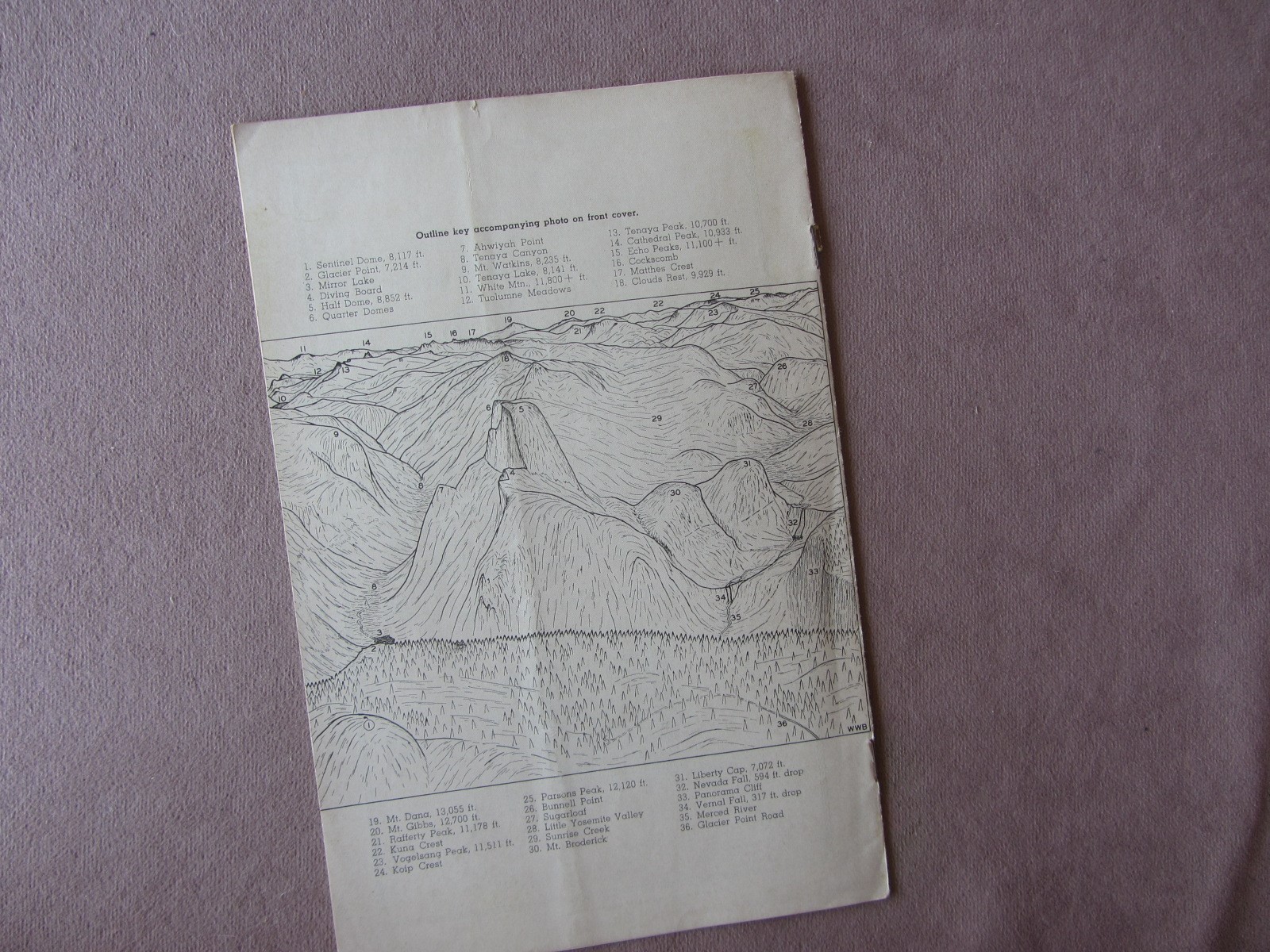 Vtg 1951 YOSEMITE National Park Nature Notes * White Medicine Man James Savage