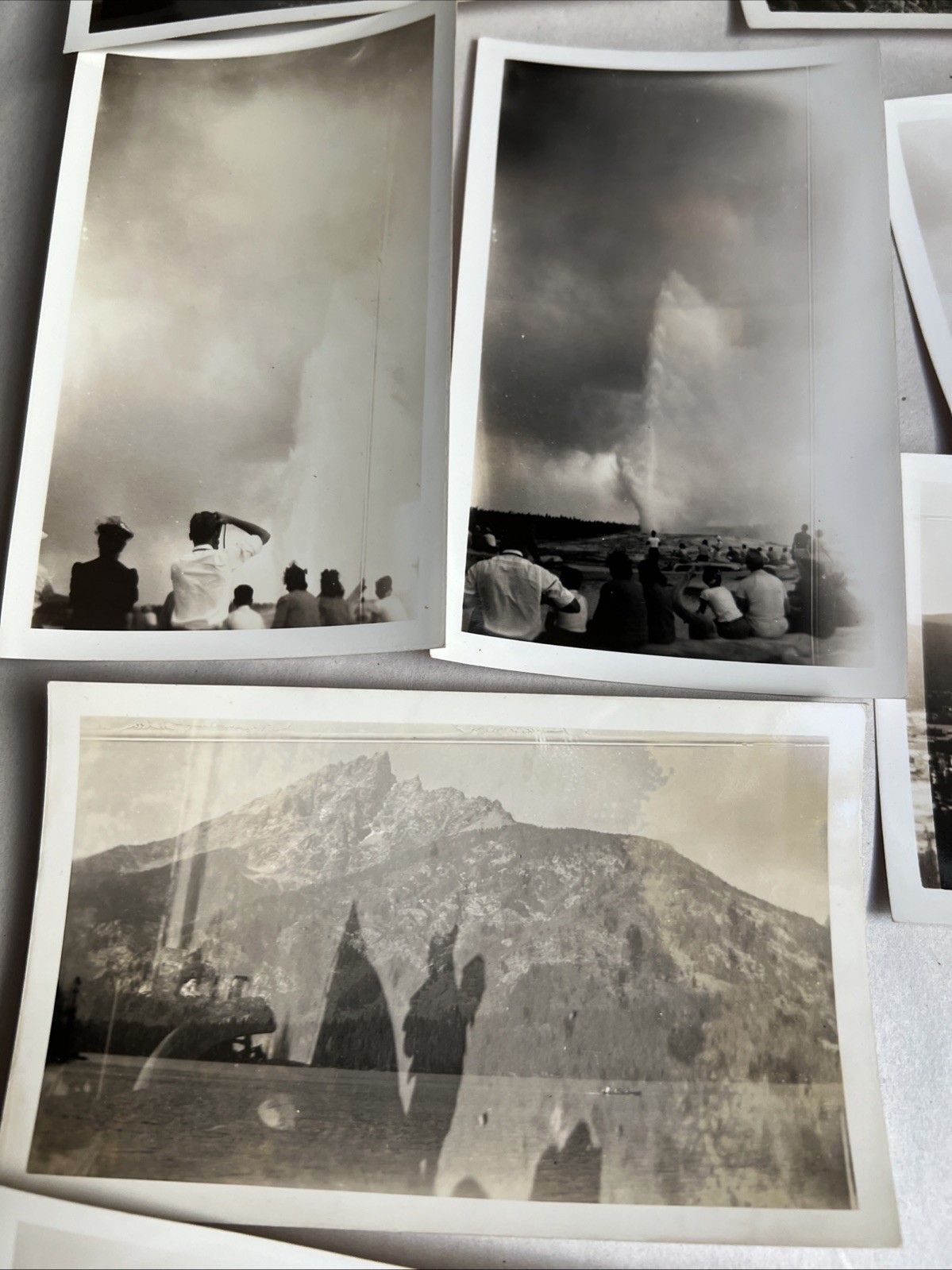 26 VTG 1930s Yellowstone Salt Lake City Utah & Wyoming w Negatives 4.5″ x 2.75″