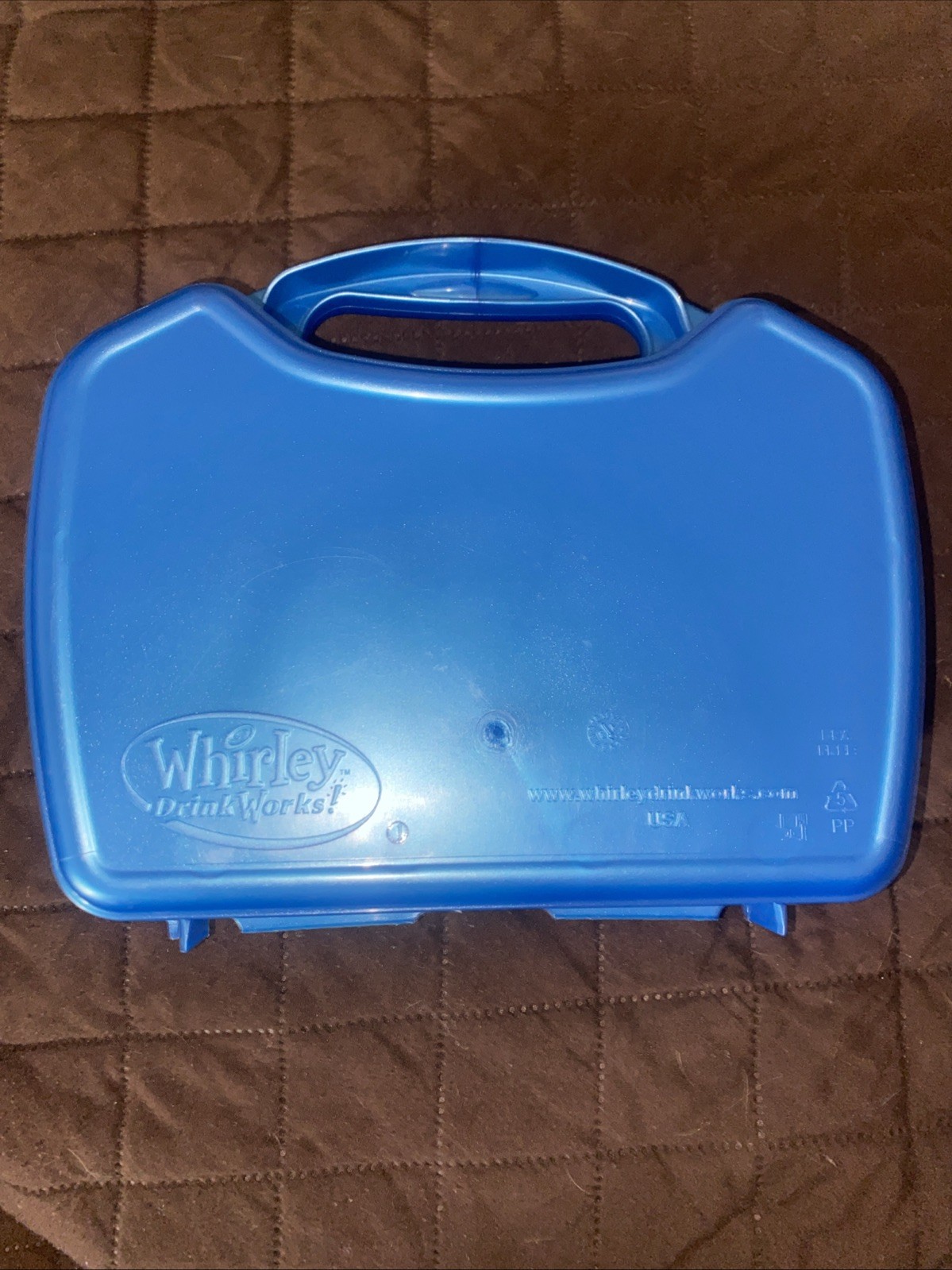 Yellowstone National Park Whirley Drinkworks Blue Lunch Box Old Faithful Geyser