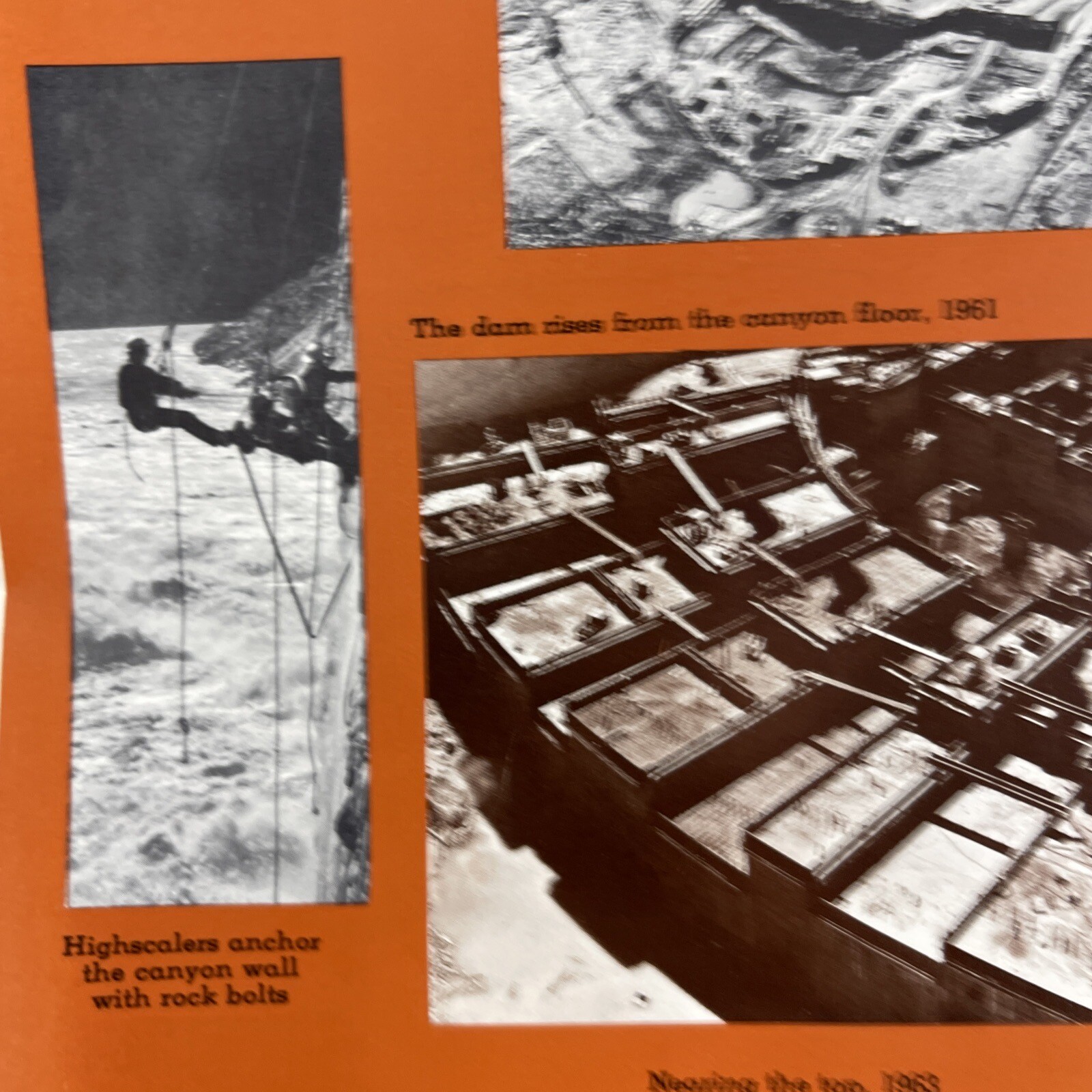 1967 Glen Canyon Dam Colorado River Storage AZ UT Vintage Travel Brochure