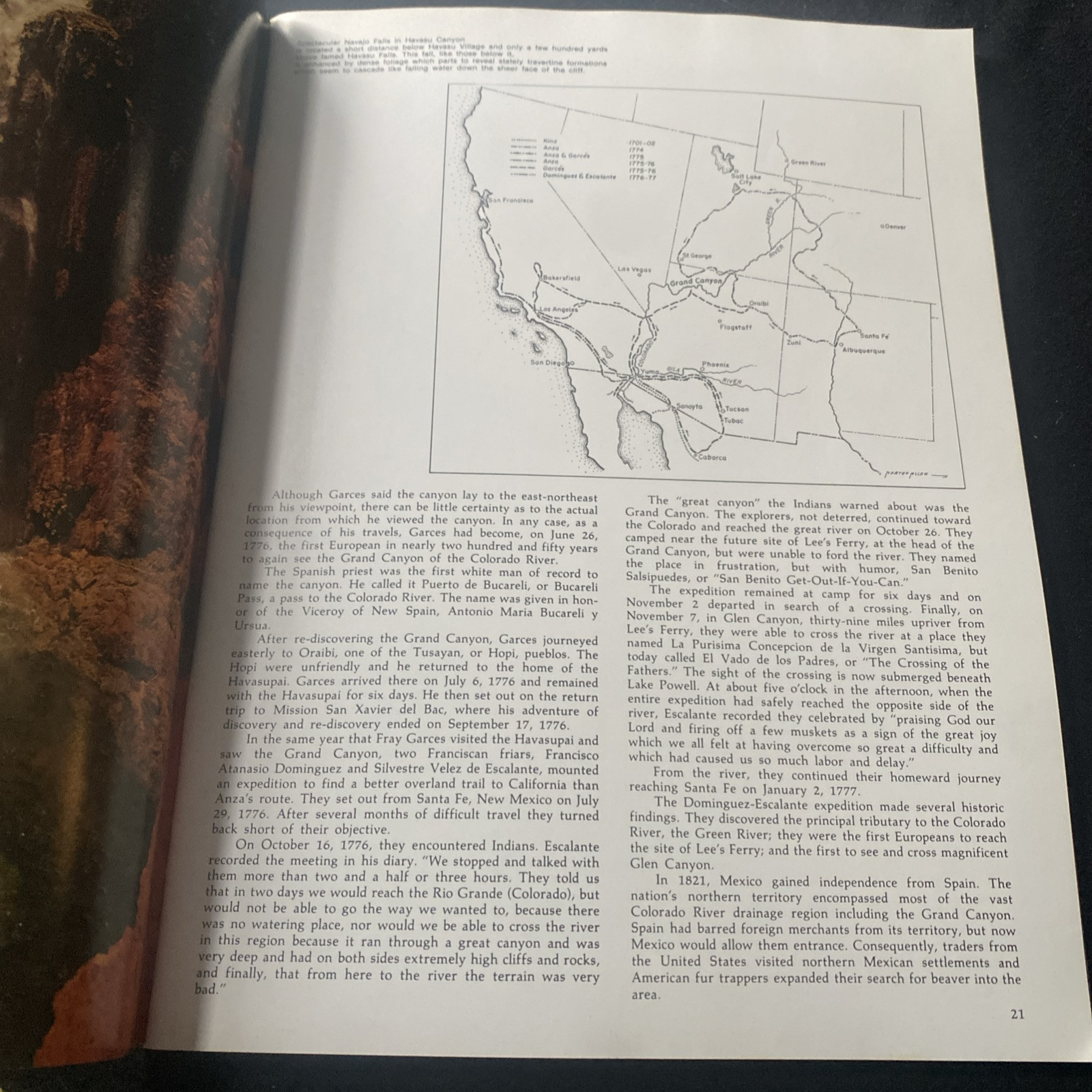 National Parkways Photographic Comprehensive Guide Grand Canyon 1977 & Brochure