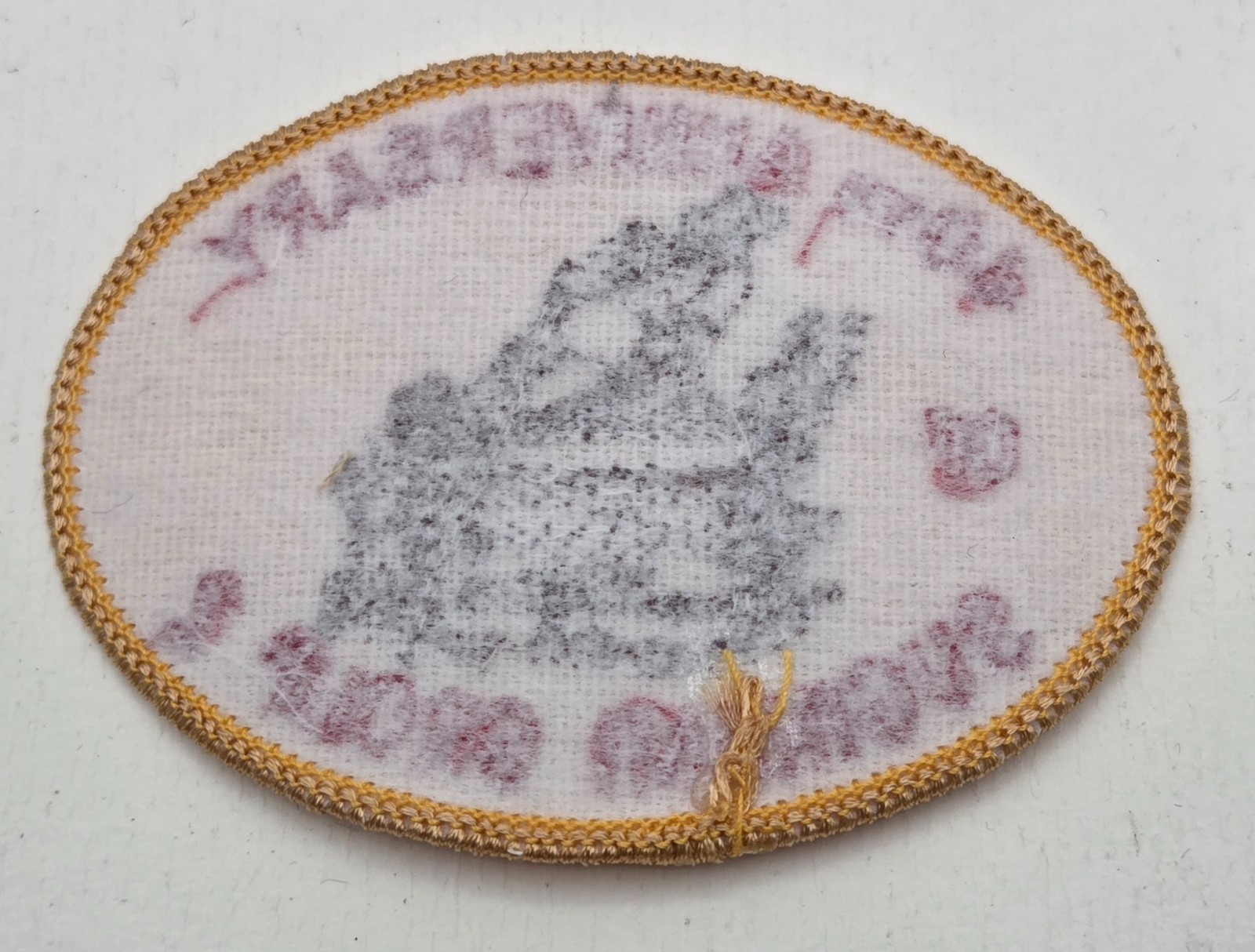 40th Anniversary of Suginami Group 2 Embroidered Patch Sew On Vintage