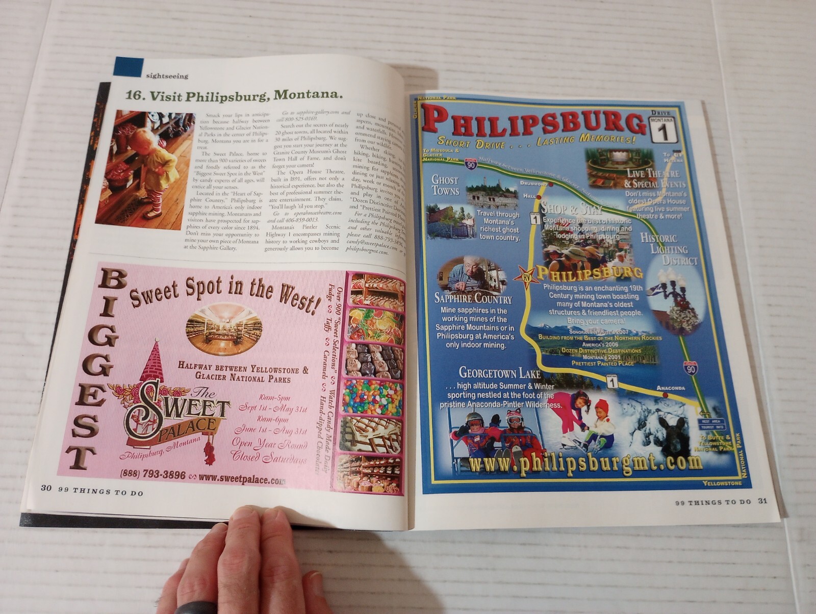 99 Things To Do In Yellowstone Country 2010 Vacation Guide Travel Brochure