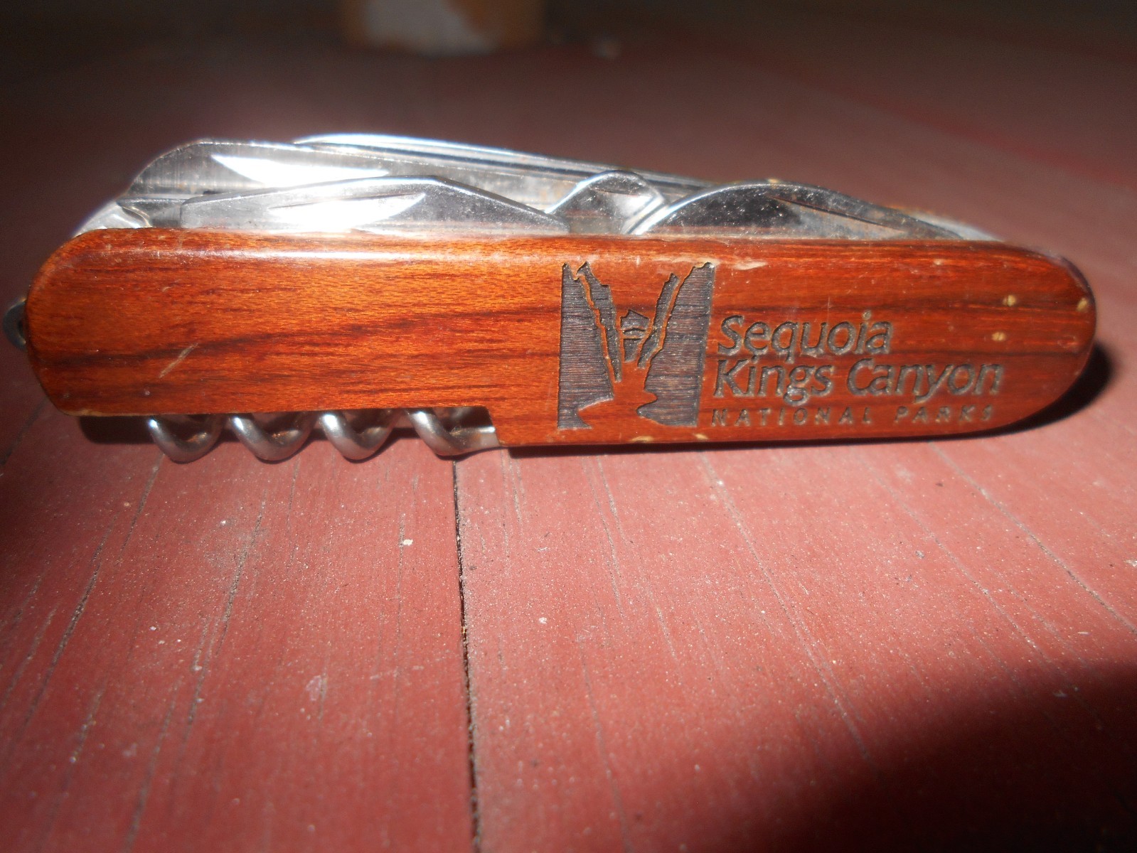 Vintage Sequoia Kings Canyon National Parks Multi-Tool Pocket Knife