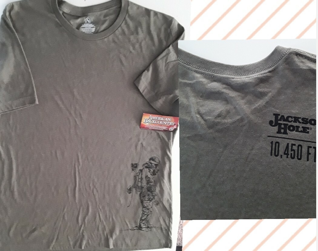 NEW American Backcountry Yellowstone National Park Jackson Hole XL Tee Shirt